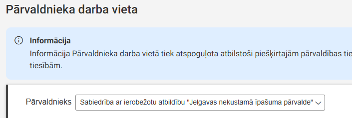Attēls. Pārvaldnieka izvēle.