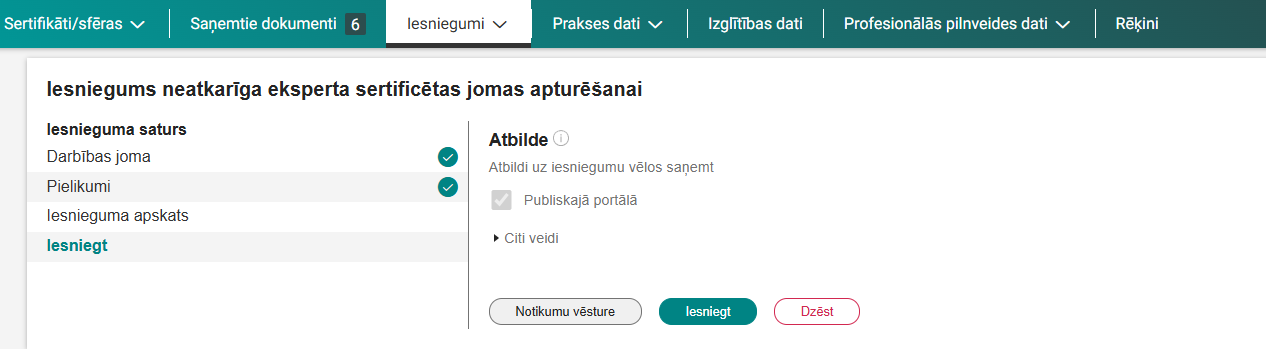 Attēls. Solis %22Iesniegt%22.