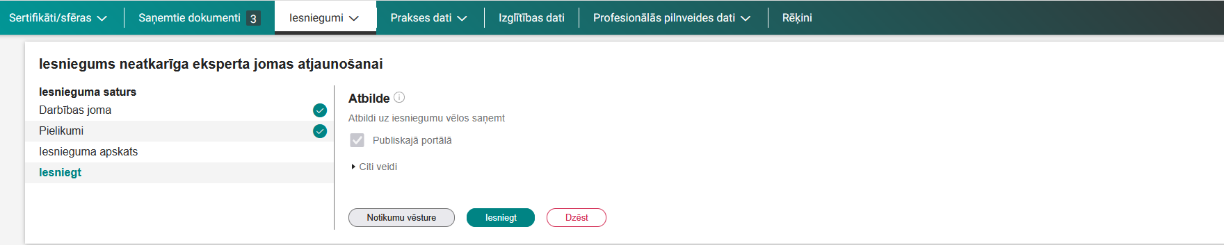 Attēls. Solis %22Iesniegt%22.