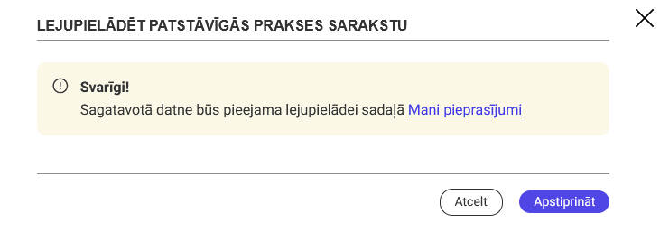 Attēls. Informācija par lejupielādei nodotās datnes pieejamību.