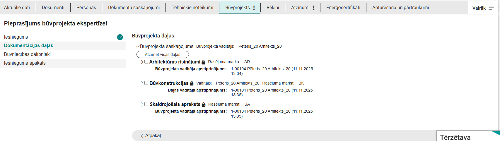 Attēls. Solis %22Dokumentācijas daļas%22.