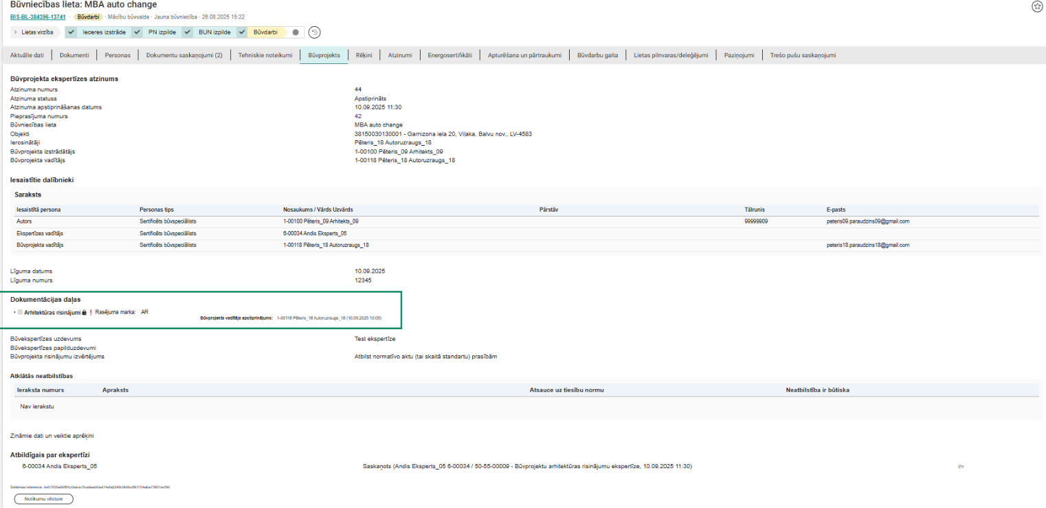 Attēls. Ekspertīzes atzinums.