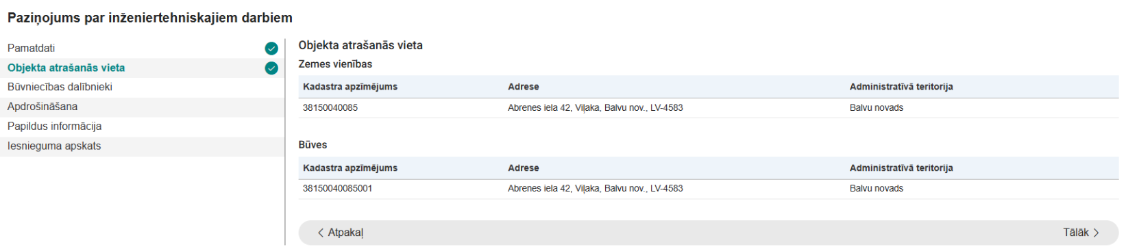 Attēls. Solis %22Objekta atrašanās vieta%22.