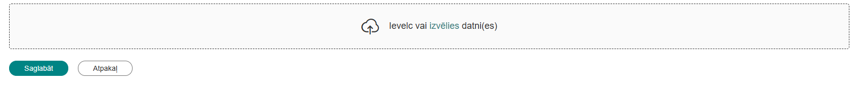 Attēls. Jauna paziņojuma izveidošana.