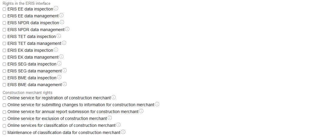 Image. Construction files and marking the rights granted